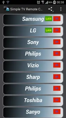 Simple TV Remote Control android App screenshot 5